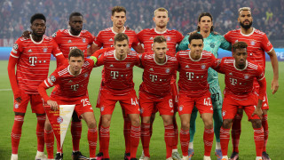 Президентът на Байерн Мюнхен Херберт Хайнер и вратарят Ян Зомер