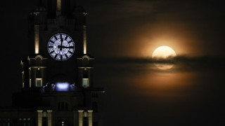 Тази нощ на небето можеше да се наблюдава Ягодова луна