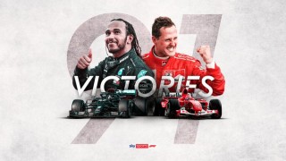 Люис Хамилтън изравни легендарния Михаел Шумахер по брой успехи във