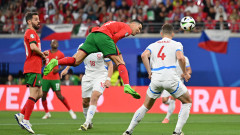 Португалия - Чехия 0:0, Роналдо беше близо до гола
