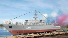 Русия спусна на вода нов военен кораб