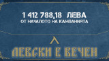 От Левски се похвалиха с отлични резултати от кампанията "Левски е вечен" 