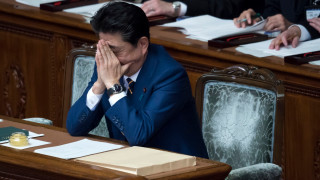Японският премиер Шиндзо Абе принза пред медиите в страната че
