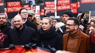 В германската столица Берлин се провежда митинг на руската опозиция