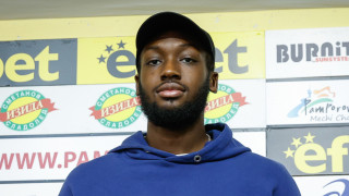 Нападателят на Ботев Пловдив Антоан Бароан който бе избран за играч