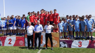 Юношите на ЦСКА U13 спечелиха международния турнир в Солун на