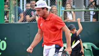 Националът на България в турнира за Купа Дейвис Янаки