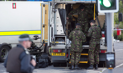 Обезвредиха 250-килограмова бомба в Северна Ирландия 