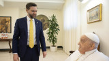 Папа Франциск се срещна с вицепрезидента на САЩ Джей Ди Ванс