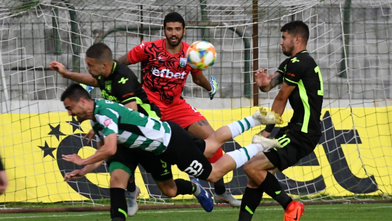 Черно море - Витоша 1:0 (Развой на срещата по минути)