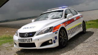 Британската полиция получи първия си Lexus IS F