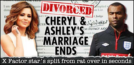 Свърши се: Ашли и Черил са разведени