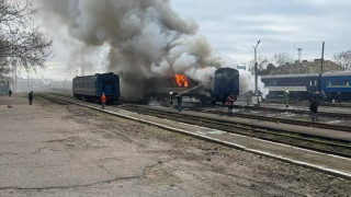 Русия е засилила атаките срещу железопътната инфраструктура на Украйна като сред