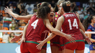 Българският национален отбор по волейбол за жени допусна втората си