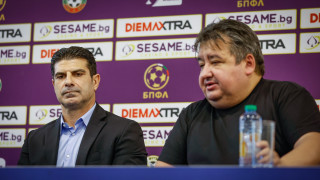 По рано днес в Национална футболна база Бояна се проведе работна