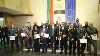 На официална церемонията в сградата на Министерство на вътрешните работи