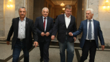 Тримата патриоти само честитили победата на Борисов