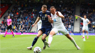 Шотландия 0 1 Чехия 42′ ГОЛ Патрик Шик бележи