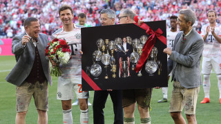 Германският нападател Томас Мюлер който игра за Байерн Мюнхен обясни