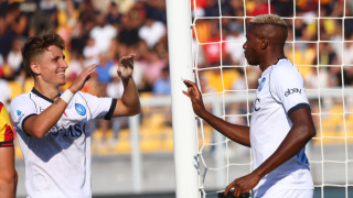 Шампионът на Италия Наполи разгроми Лече като гост с 4 0