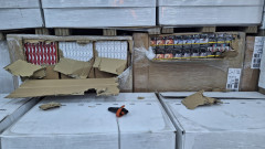 Задържаха 35 950 контрабандни кутии цигари при проверка на Дунав мост - Видин