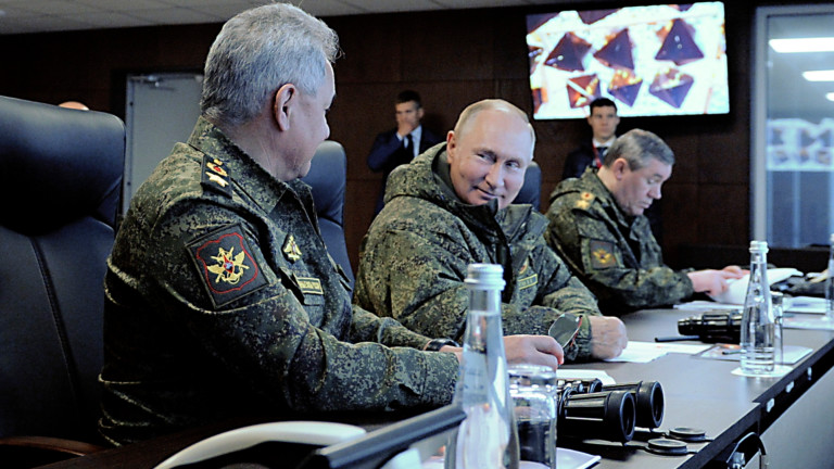 Путин произведе нови генерали