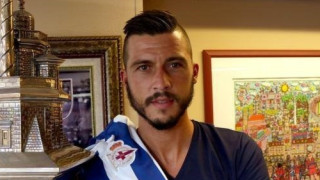 Един от опитните футболисти в състава на Босна Харис