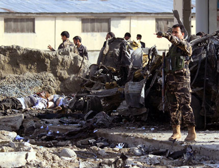 Самоубийствен атентат в дипломатическа зона в Кабул