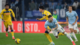 Лацио завърши наравно с доскорошния лидер в Серия А