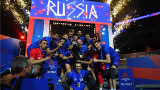 Националният отбор по волейбол на Русия спечели Лигата на нациите