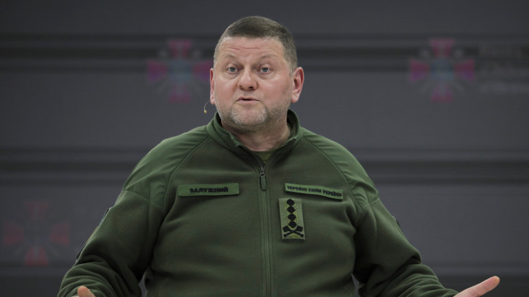 Главнокомандващият на въоръжените сили на Украйна (ВССУ) Валерий Залужни се