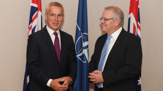 Австралия и НАТО подновиха отбранителен договор с фокус върху Тихоокеанския