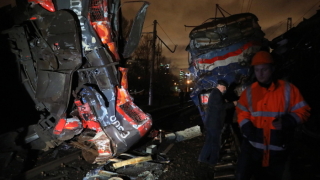 Тежка влакова катастрофа край Москва