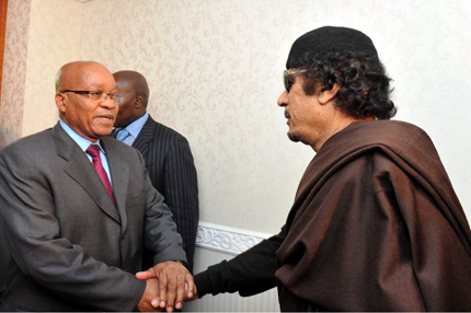 Кадафи отново намекна за примирие