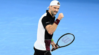 Рано тази сутрин Григор Димитров победи категорично германеца Даниел Алтмайер