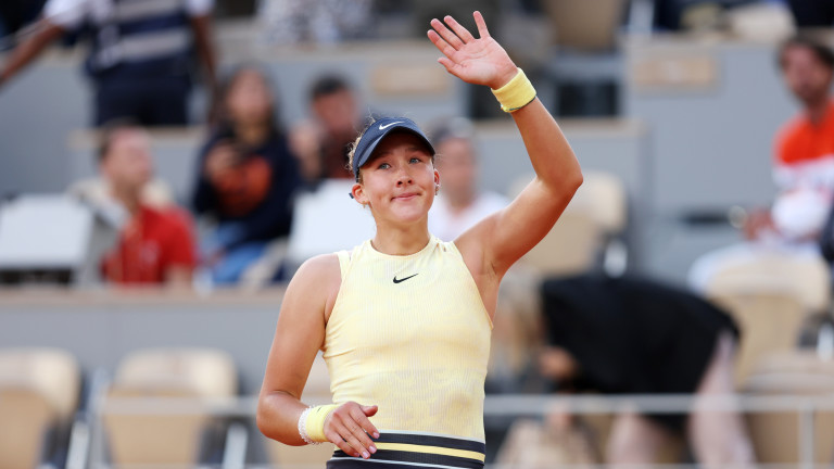 17-годишна рускиня елиминира Сабаленка на "Ролан Гарос"