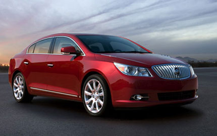 Buick LaCrosse 2010 с дебют в Детройт  