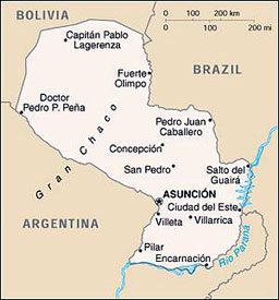 Парагвай спря 500 US-военни на границата