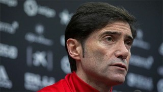 Треньорът на Валенсия Марселиньо даде пресконференция преди реванша с Барселона