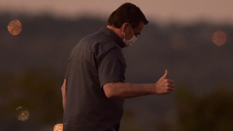 Болсонару продължава да дава положителна проба за коронавирус