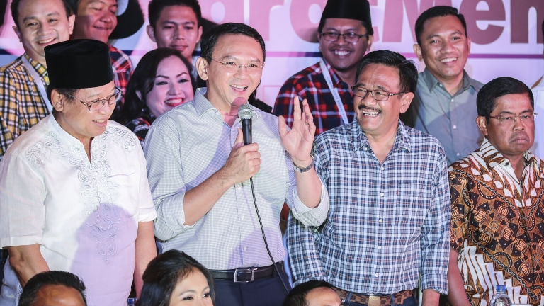 Мюсюлманин измества християнин на поста губернатор на Джакарта