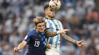 Аржентина 1 0 Хърватия 34′ ГОООЛ Лионел Меси е