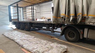 Откриха над 90 кг марихуана в тир на ГКПП Кулата На