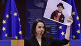  Тихановская даде обещание победа над Лукашенко, Европейски Съюз я награди за отбрана на права 