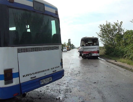 Десет са пострадалите при верижната катастрофа край Пловдив
