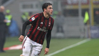 Защитникът на Милан Давиде Калабрия подходи с уважение към Лудогорец