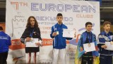  Седем медала за България от Европейското клубно състезание по таекуондо в Гърция 