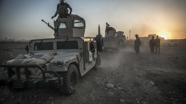 Иракската армия прогони "Ислямска държава" от ключов град в подстъпите към Мосул