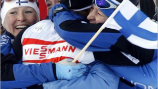 Финландия защити титлата си в щафетата при жените в ски-бягането