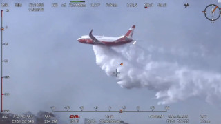 Голям въздушен танкер Гая 737 е изпратен в Хънтър като